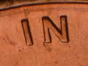 1997 Doubled Die Obverse DDO-001