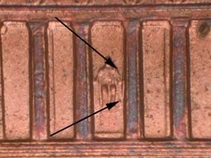 1999 Doubled Die Reverse DDR-006