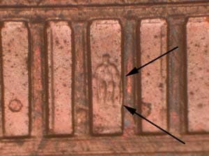 1999 Doubled Die Reverse DDR-016