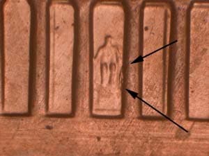 1999 Doubled Die Reverse DDR-017