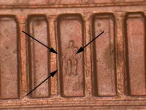 2001 Doubled Die Reverse DDR-021