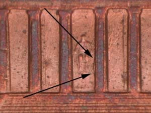 2001-D Doubled Die Reverse DDR-004