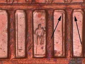 2001-D Doubled Die Reverse DDR-007