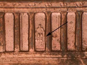 2003 Doubled Die Reverse DDR-001
