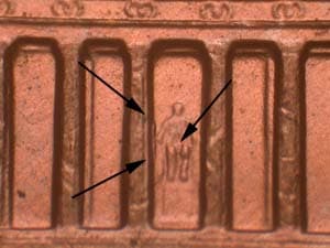 2003 Doubled Die Reverse DDR-010