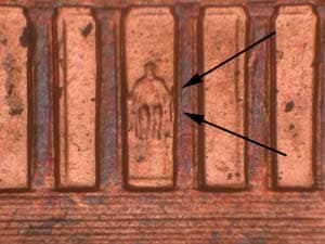 2003 Doubled Die Reverse DDR-019