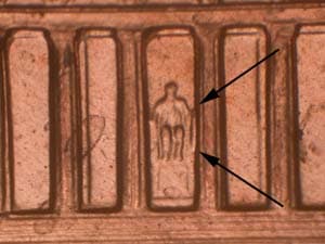 2003 Doubled Die Reverse DDR-022