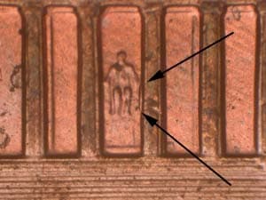 2005 Doubled Die Reverse DDR-005