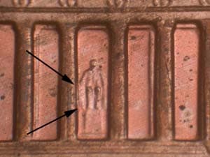 2005 Doubled Die Reverse DDR-034