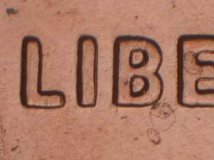 2009 Doubled Die Obverse DDO-004
