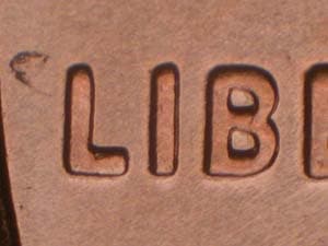 2009 Doubled Die Obverse DDO-007