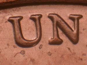 2011 Doubled Die Reverse DDR-001