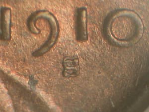 1910-S Repunched Mintmark RPM-002