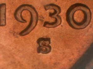1930-S Repunched Mintmark RPM-001