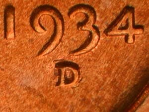 1934-D Repunched Mintmark RPM-002