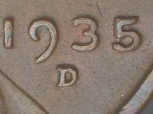 1935-D Repunched Mintmark RPM-003