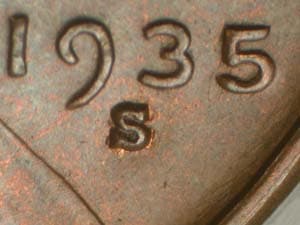 1935-S Repunched Mintmark RPM-002