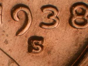 1938-S Repunched Mintmark RPM-003