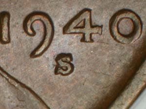 1940-S Repunched Mintmark RPM-008