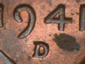 1941-D Repunched Mintmark RPM-009