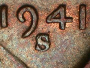 1941-S Repunched Mintmark RPM-008