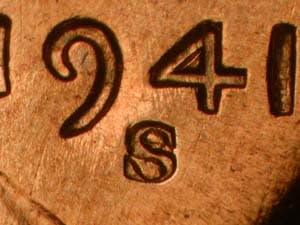 1941-S Repunched Mintmark RPM-010