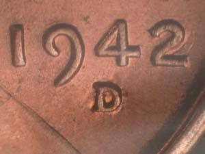 1942-D Repunched Mintmark RPM-013
