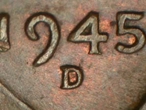 1945-D Repunched Mintmark RPM-008