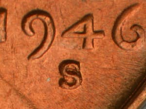 1946-S Over Mint Mark OMM-001
