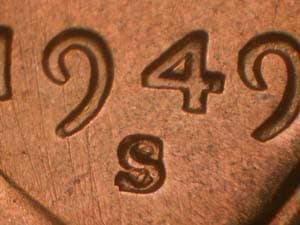 1949-S Repunched Mintmark RPM-004