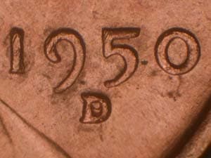 1950-D Repunched Mintmark RPM-002