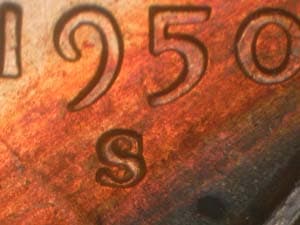 1950-S Repunched Mintmark RPM-014