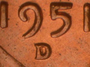 1951-D Repunched Mintmark RPM-014