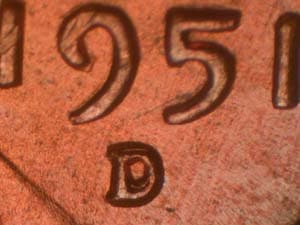 1951-D Repunched Mintmark RPM-018
