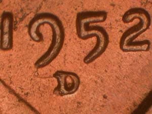 1952-D Repunched Mintmark RPM-023