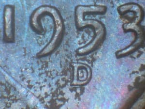 1953-D Repunched Mintmark RPM-013