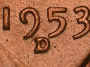 1953-D Repunched Mintmark RPM-019