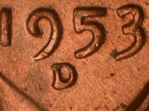 1953-D Repunched Mintmark RPM-021