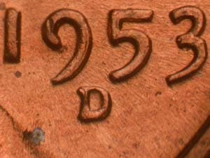 1953-D Repunched Mintmark RPM-022
