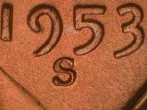 1953-S Repunched Mintmark RPM-010