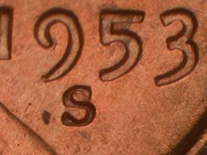 1953-S Repunched Mintmark RPM-011