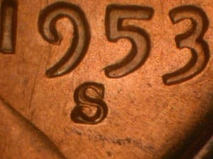 1953-S Repunched Mintmark RPM-012