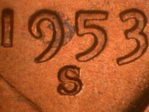 1953-S Repunched Mintmark RPM-022