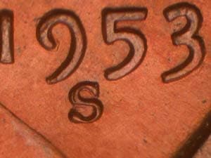 1953-S Repunched Mintmark RPM-025