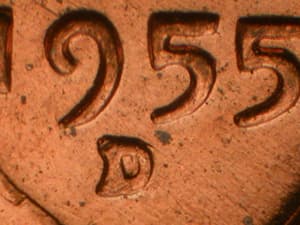 1955-D Repunched Mintmark RPM-003