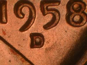 1958-D Repunched Mintmark RPM-010