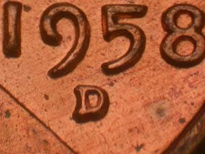 1958-D Repunched Mintmark RPM-023