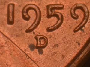 1959-D Repunched Mintmark RPM-018