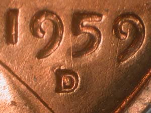 1959-D Repunched Mintmark RPM-019