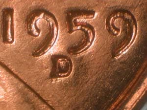 1959-D Repunched Mintmark RPM-020